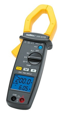 MX670 真有效值萬用鉗表