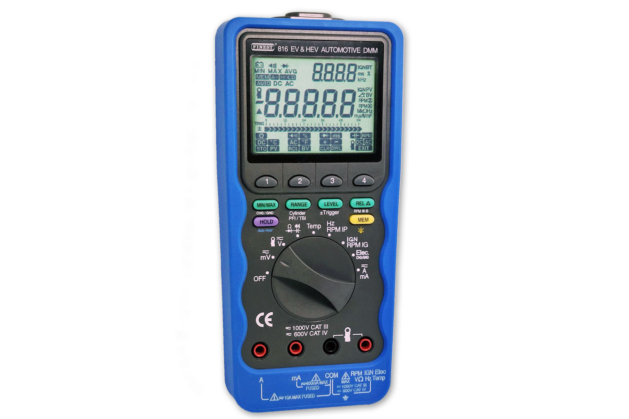 F816電動(dòng)及混合動(dòng)力汽車檢測(cè)萬(wàn)用表